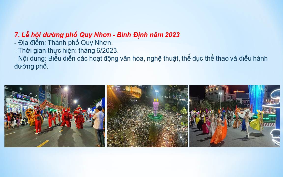 Lễ hội đường phố Quy Nhơn - Bình Định năm 2023