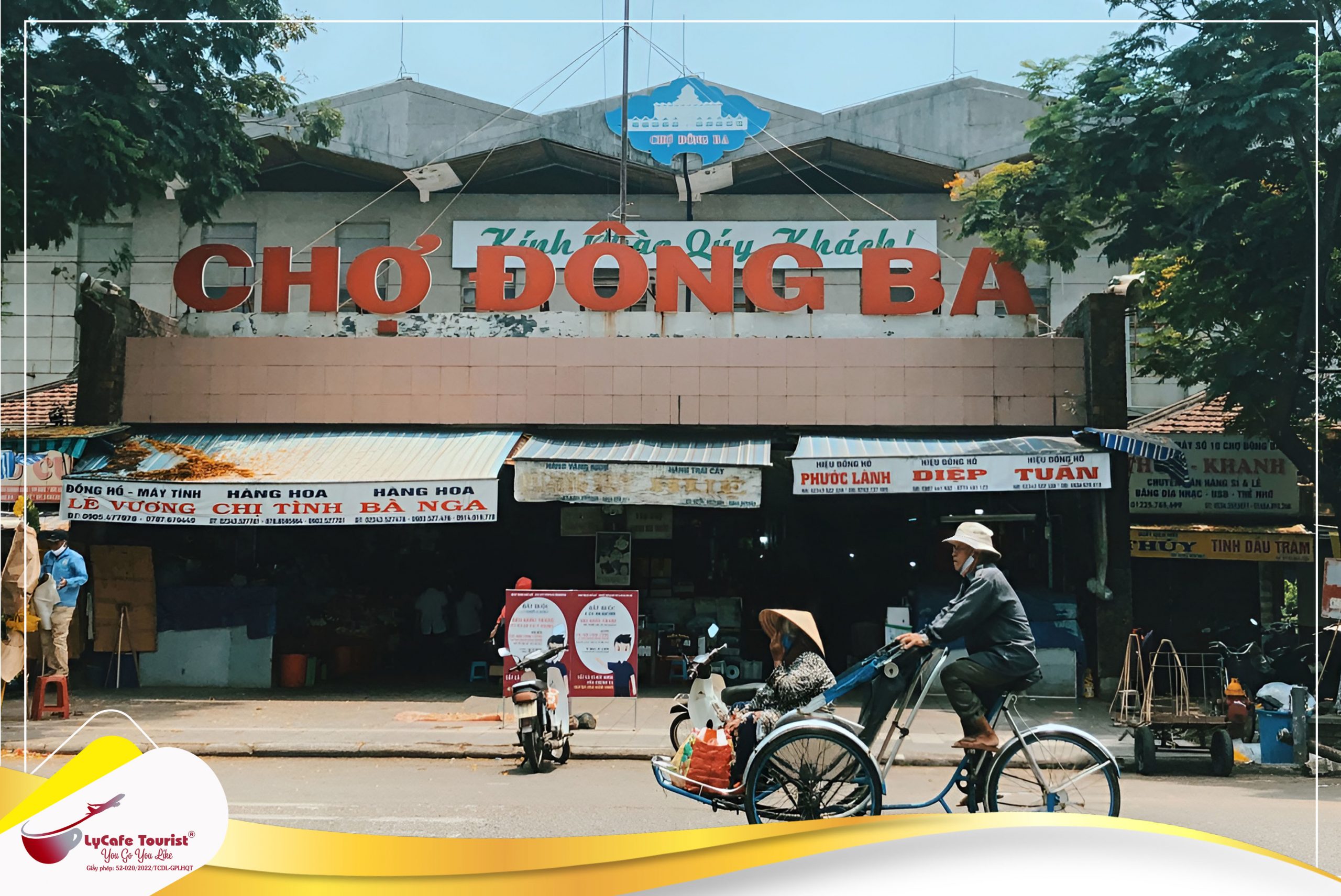 Chợ Đông Ba - Huế - LyCafe Tourist